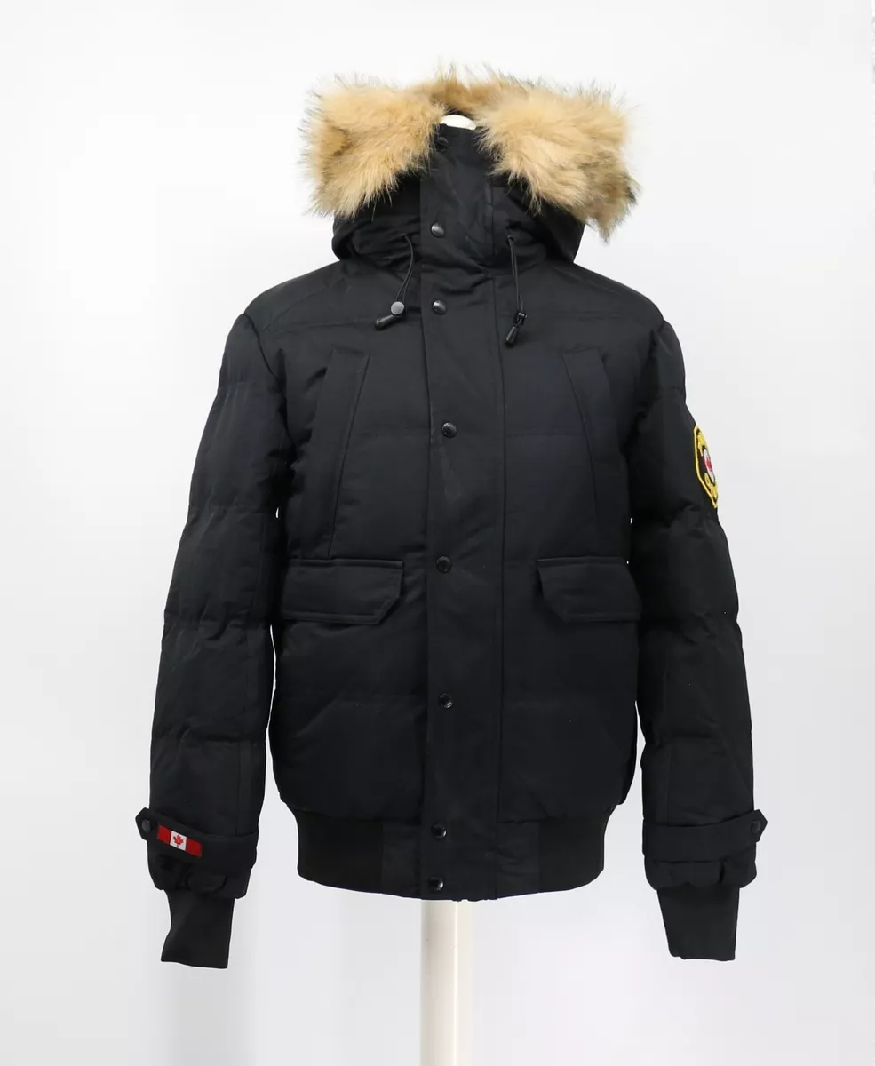 ZAVETTI CANADA TURVENO MENS BOMBER JACKET UK M BLACK ZVC362 RRP