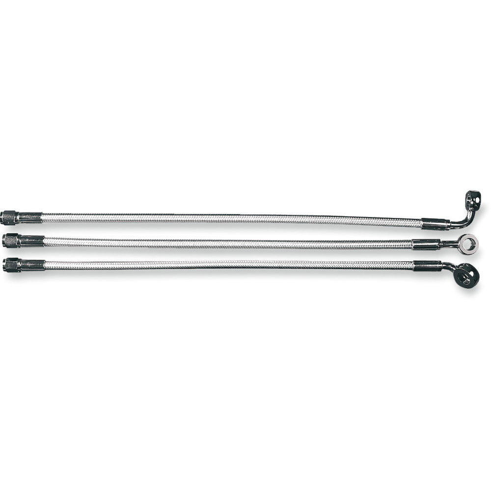Magnum SCII Front Brake Line - Non-ABS - Sterling Chromite - Upper