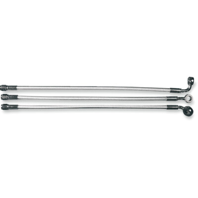 Magnum SCII Front Brake Line - Non-ABS - Sterling Chromite - Upper