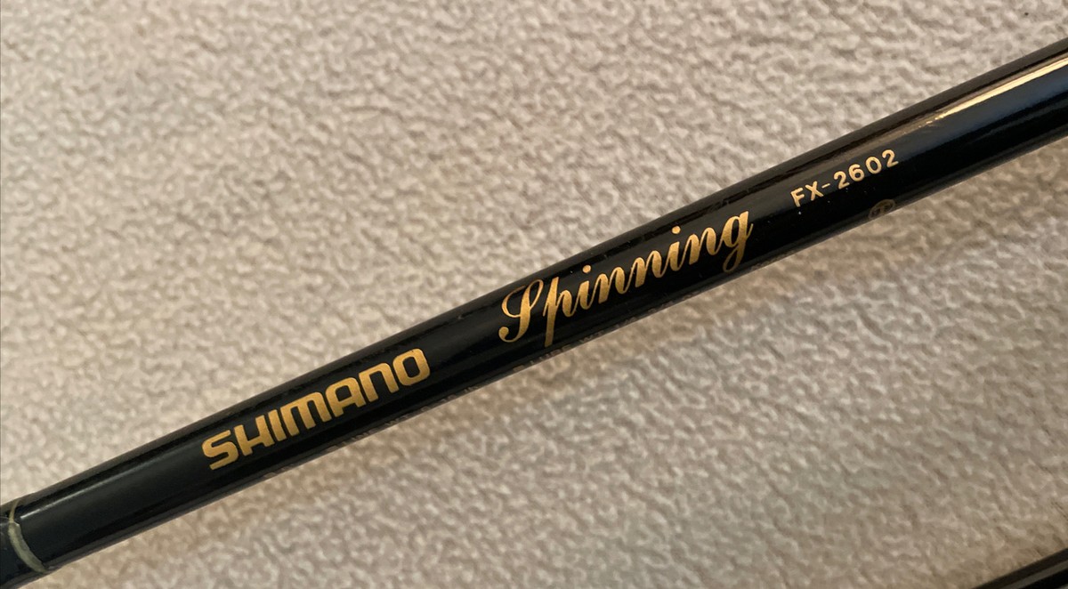 SHIMANO SPINNING ROD 6' 2 Pc FX-Fishing Rod 6-15Lb. | eBay