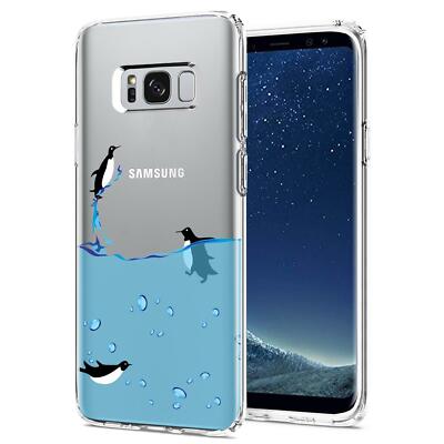 Schutz Hülle Für Samsung Galaxy S8 Plus Motiv Handy Silikon Tasche Case Cover