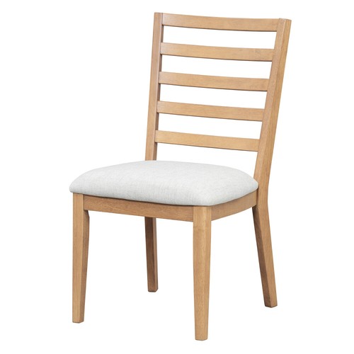 5pc Round Extendable Dining Retro with Chairs Set, 16" Removable Leaf, Natural - Picture 20 of 23