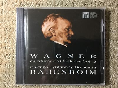 WAGNER Overtures & Preludes Vol 2 - Barenboim, Chicago Symphony Orchestra 1999