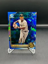 2022 Bowman Chrome Draft Sapphire Yendri Rojas Prospects #BDC2 Padres