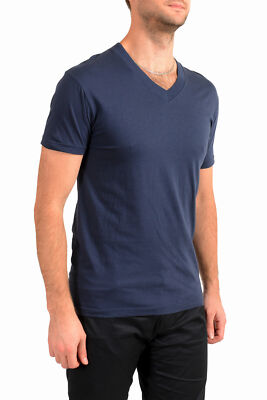 Tシャツ・カットソー EMPORIO ARMANI Men T-shirt Blue EM001023AF13747 MB247 Emporio Armani Men's Navy Blue Short Sleeve V-Neck T-Shirt