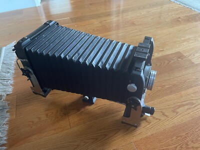 Calumet (Orbit )4x5 Monorail, Large Format Camera Body, Lens, Front Lens Hood