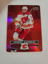 Johnny Gaudreau DC-32 Die Cut Red  Tim Hortons Hockey Cards Upper Deck RARE