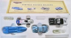 Hot Wheels Legends Vintage Record Holders 4 Car Set - COA - Display Case & Box