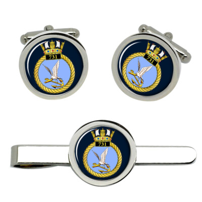 731 Naval Air Squadron, Royal Navy Cufflinks and Tie Clip Set