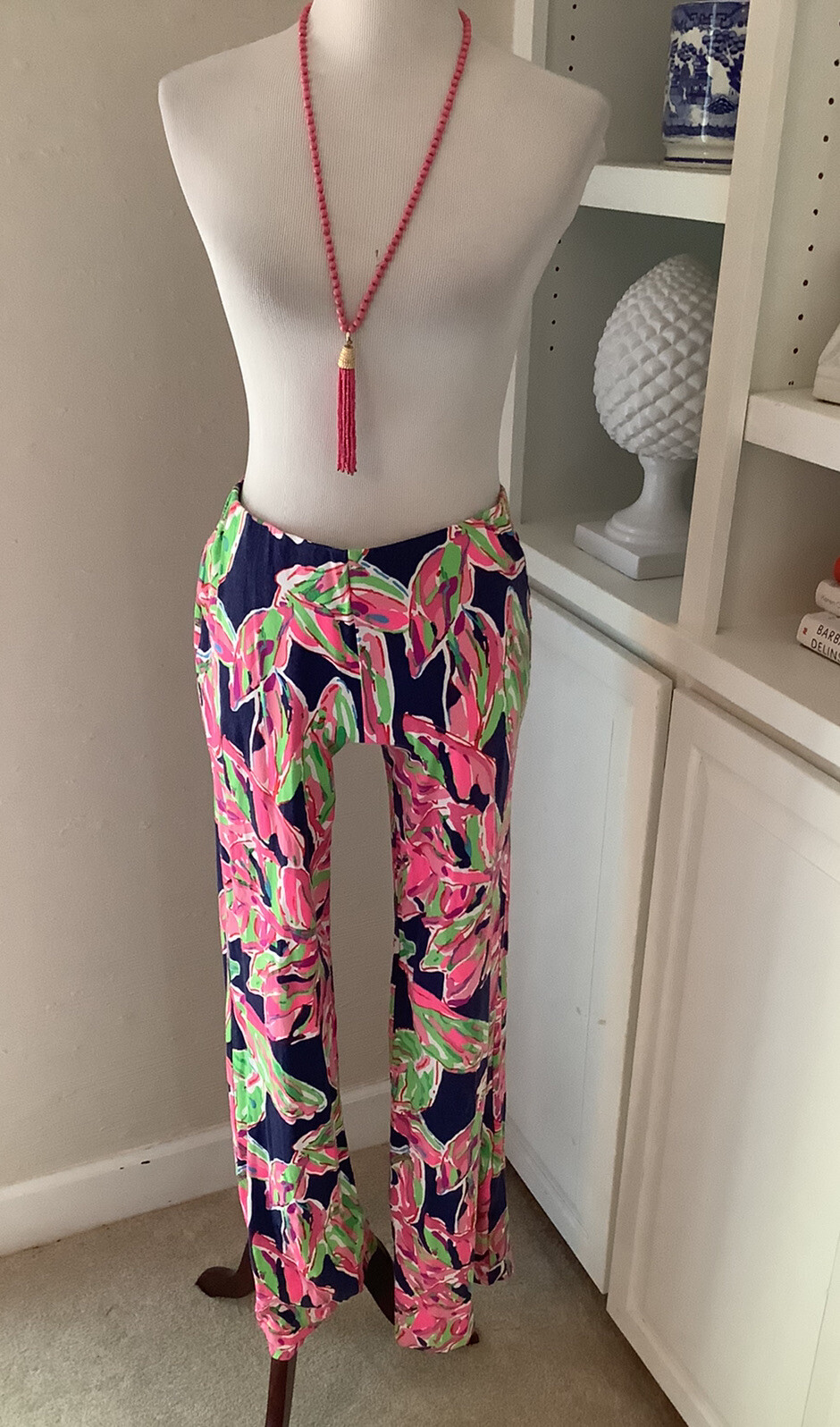 Lilly Pulitzer Palazzo Pants, Size Small, Blu… Gem