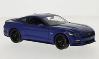 1/24 Welly Ford Mustang Gt 2015 Blau 24062