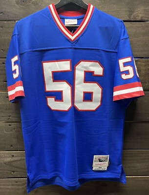 GIANTS 56 シャツ Vtg Rawlings Blue New York Giants #56 Lawrence Taylor Screen
