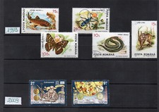 ROUMANIE -Lot de 7 valeurs - Faune & EUROPA