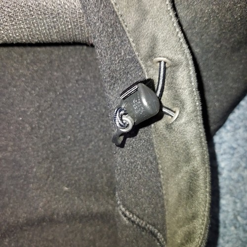 The North Face TKA Stretch Full-Zip Jacket Black Men's Medium White Logo - Picture 14 of 17