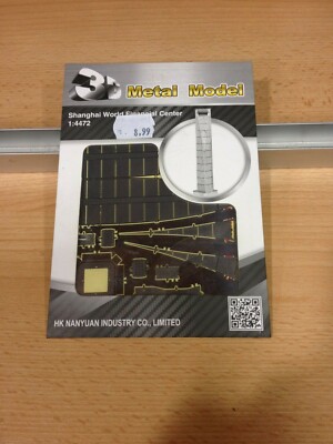 3D Metall Modell, Shanghai World Financial Center, Maßstab 1:4472, Ref.A11110