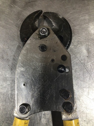 HK Porter 6990FS 14" Compact Ratcheting Cable Cutter Electriction HKP Item MDS3 - Picture 5 of 10