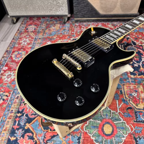 Burny SLC-70HN  Thin Les Paul Custom Style *7.5 lbs* Japan Fernandes 1989