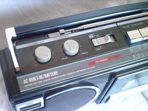 National Panasonic RX FM 25 vintage boombox japanese radio - Picture 14 of 19