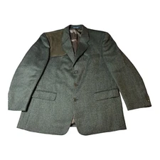 Vintage Country Western Pioneer Sports coat Blazer Wool 42 R Made In Canada