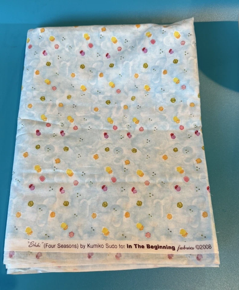Shiki By Kumiko Sudo 100% Cotton Fabric In The Beginning Fabric 44" x 62" - Image 2 of 3