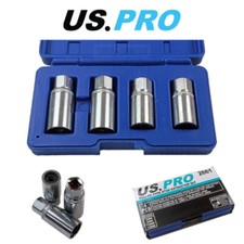 US PRO Tools Stud Extractor Socket Set 1/2" Dr Roller Type 6mm 8mm 10mm 12mm 