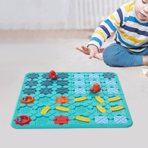 For Kids Abs Blue 206 Stages Challenge Road Building Puzzle Toy Educational Toy - Picture 16 of 16