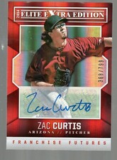 2014 Elite Extra Edition Franchise Futures Signatures #79 Zac Curtis 368/799 