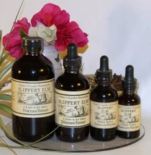 SLIPPERY ELM Tincture IBS Lose Weight Pain Psoriasis Stress Folk Remedy Extract