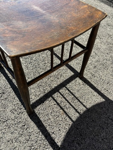 Vintage Egyptian Revival Handmade Wood Thebes Stool Folk - Picture 11 of 23