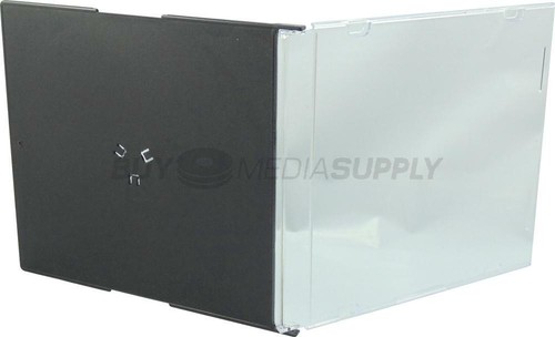 5.2mm Slimline Black 1 Disc CD Jewel Case Lot - Afbeelding 5 van 6