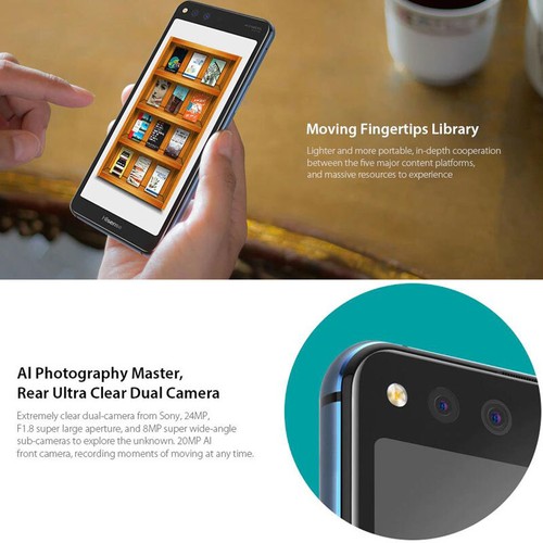 Dual Screen 4G Hisense A6L E Ink eBook Reader Smartphone Mobile Reading Phone - Zdjęcie 3 z 12