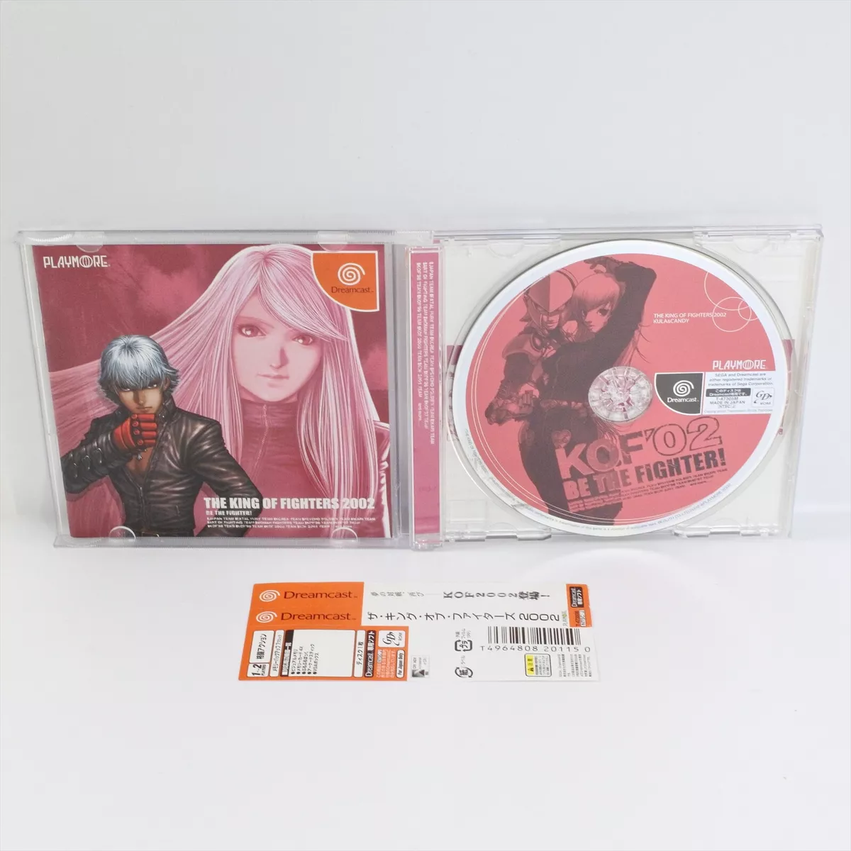 Dreamcast THE KING OF FIGHTERS 2002 KOF with SPINE CARD * Sega