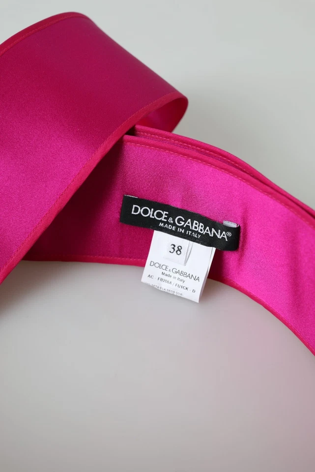 Cinturón DOLCE & GABBANA Rosa Fucsia Seda Cintura Mujer Cintura s. IT38 / XS 420usd Foto 2 de 4