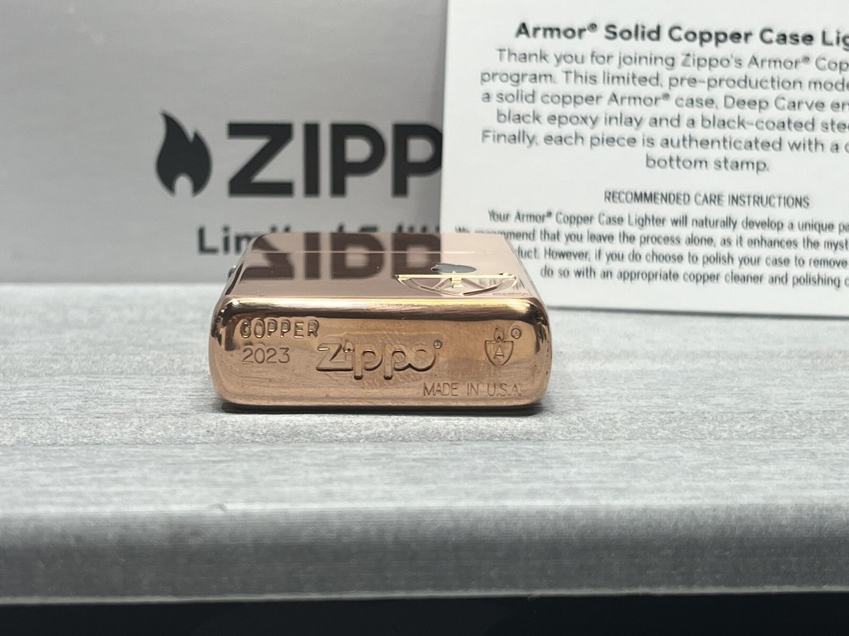 zippo Antique Copper Armor Case ジッポ