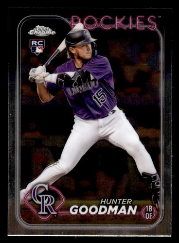 2024 Topps Chrome Hunter Goodman RAW