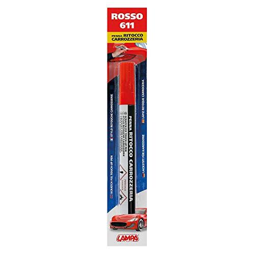 Penna ritocco carrozzeria - Rosso - 611