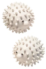 Washer and Dryer Ball (2-Pack) | Hedgehog Design | Fabric Softener Alternative