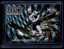 2020-21 Skybox Metal Universe Net Deposits Mark Scheifele #ND-20 Winnipeg Jets
