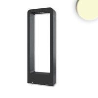 Isoled Led Wegeleuchte Poller-2, 60Cm, 9W, Sandschwarz, Warmweiß