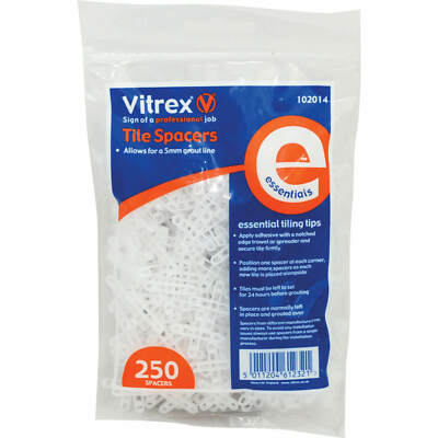 Vitrex Essential Fliesenabstandshalter 5 mm 250 Stück