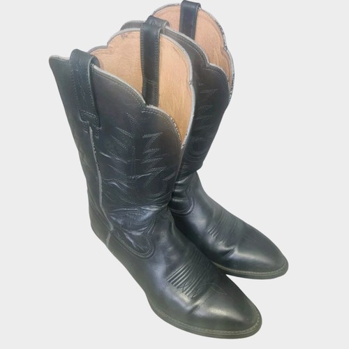 Ariat Womens Leather Cowboy Country Western Boots Sz 7.5 M