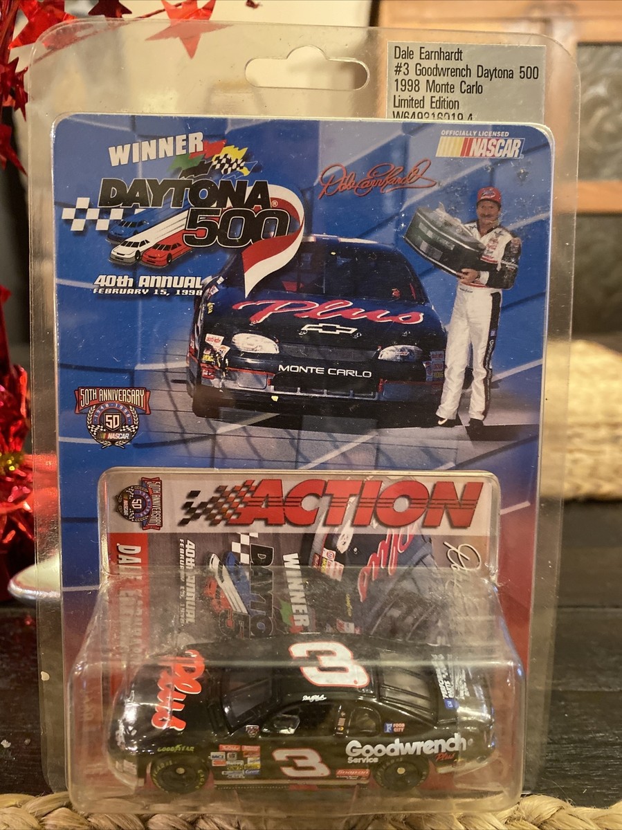 ACTION Dale Earnhardt #3 GM Goodwrench 1998 Daytona 500 1998 Chevy