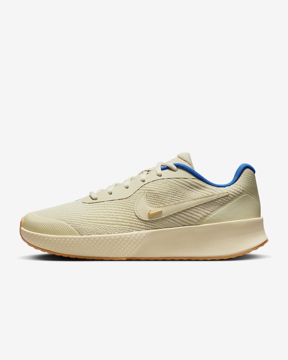 NIKE COURT VAPOR LITE MEN\'S HARD COURT TENNIS SHOES EUC NEW Nike Court Vapor Lite 2 Men HC Tennis Shoes, White/Black  main image 4