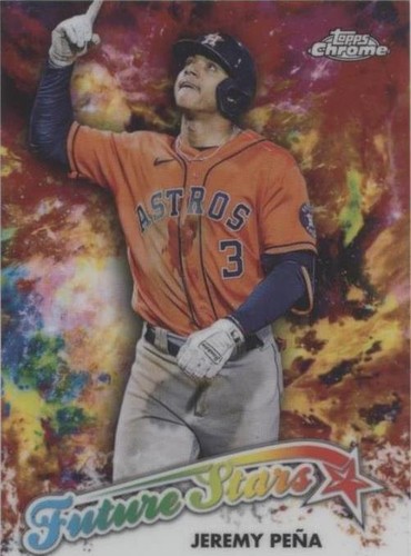 2020 Bowman Chrome Sapphire Jeremy Pena 1st Auto #BSPAJP Astros