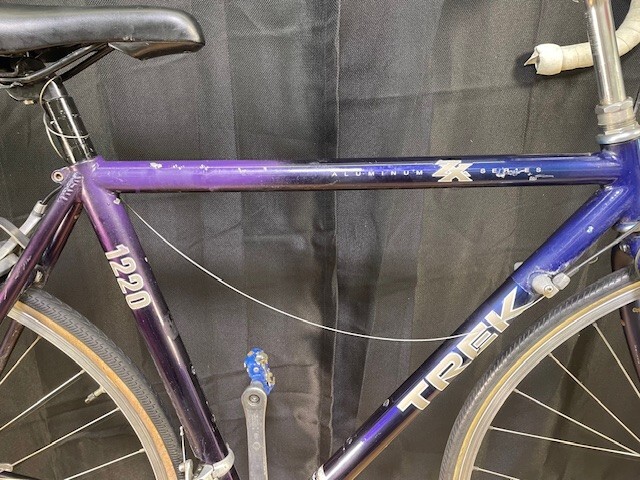 VINTAGE TREK 1220 ZX Aluminum Series Road Bike 51cm Purple / Blue