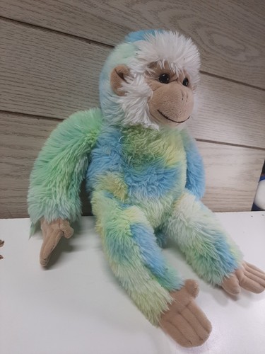 F.A.O Schwarz Money Plush Stuffed Animal Toy Multicolor Tie Dye Soft - Picture 7 of 7