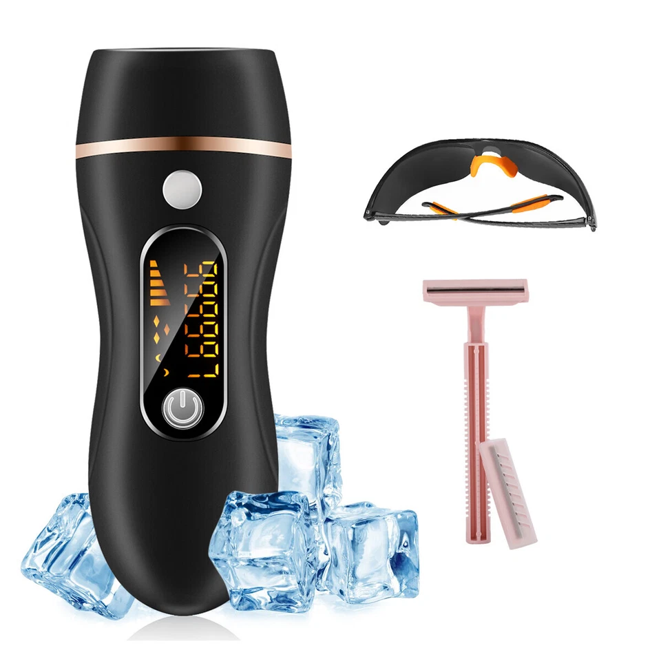 IPL Laser Haarentfernungsgerät 999999 Impulse Schmerzlos Dauerhafte Epilierer - Bild 2 von 4