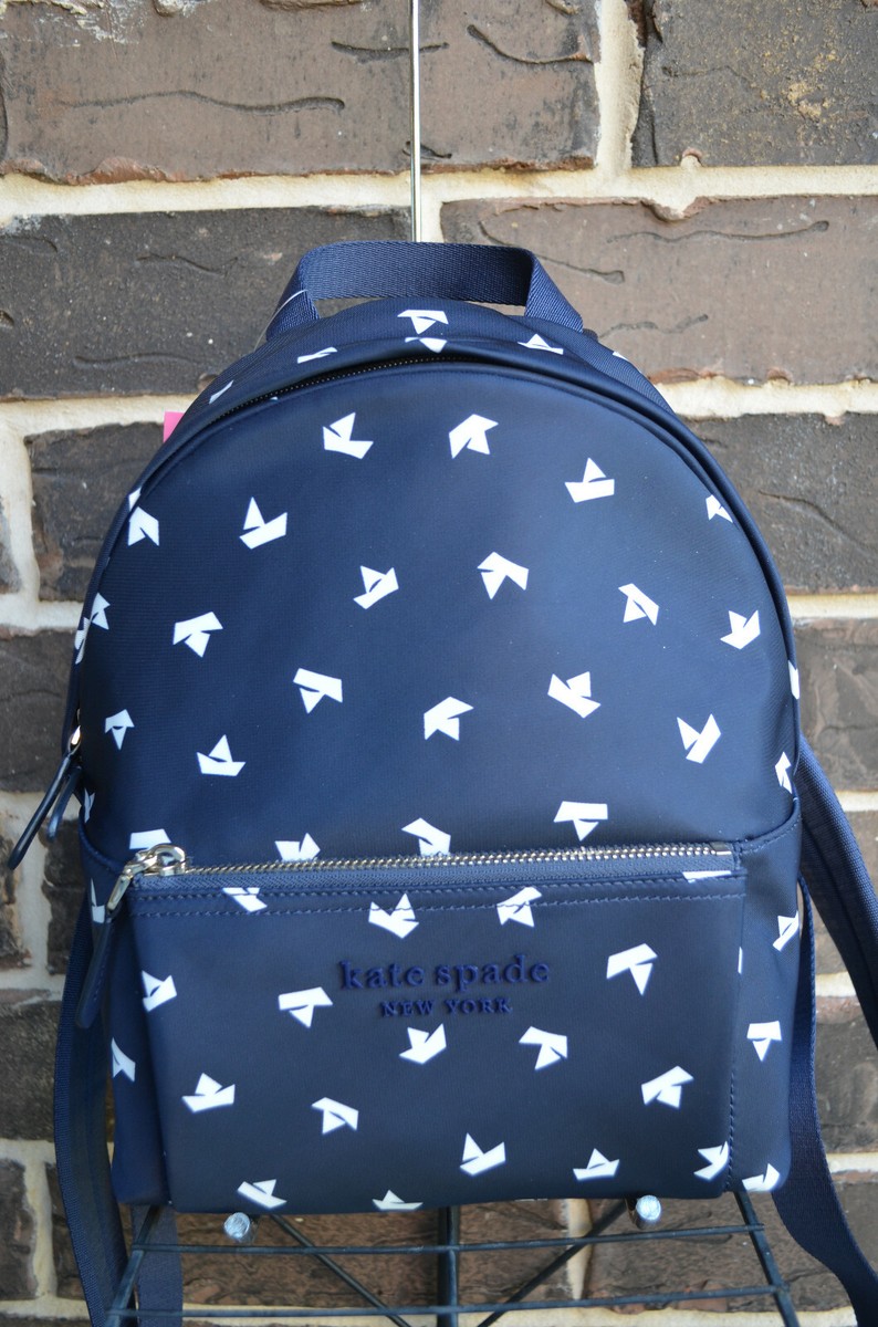 NWT $178 Kate Spade city pack paper boats med backpack SQUID  display picture 1