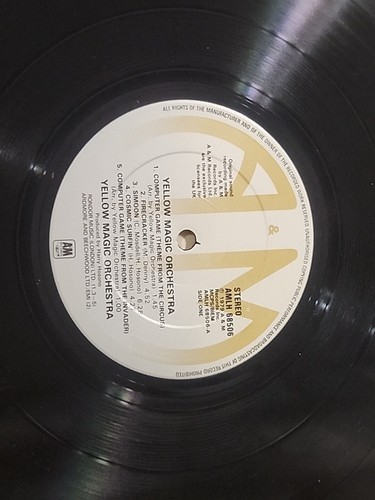 Yellow Magic Orchestra Vinyl LP Horizon 1979 / AMLH 68506 MADE IN UK - Picture 9 of 13