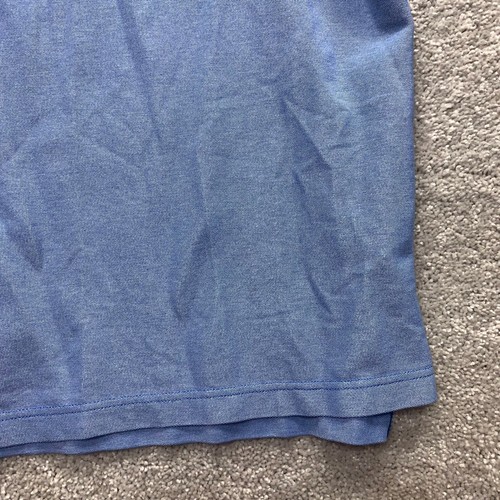 Izod Polo Shirt Men's XXL Blue Advantage Stretch Cotton Ringer Embroidered Golf - Picture 4 of 9